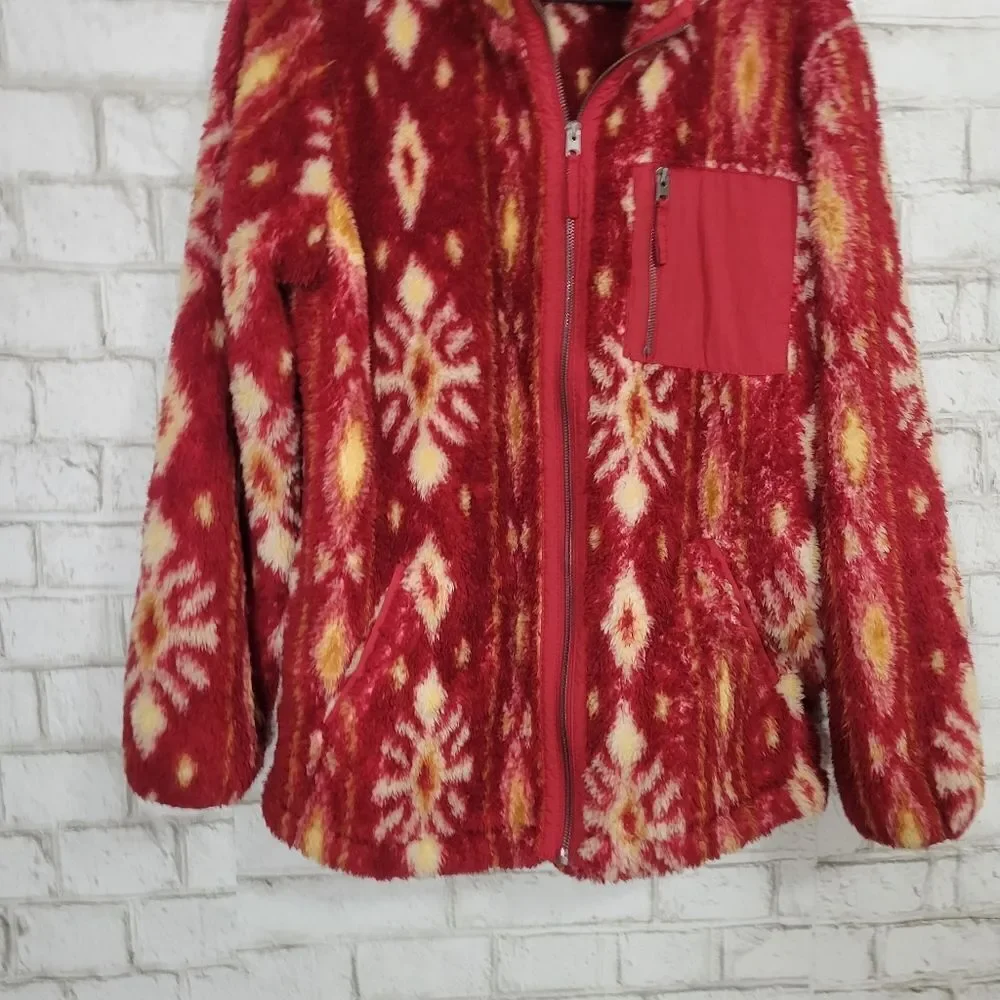Maurices printed cozy jacket